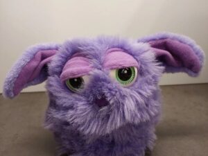 ChillaChilla Interactive Pet Purple Plush Furby Vintage Trendmasters