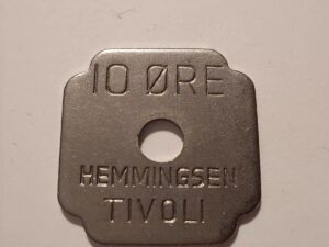 Hemmingsen Tivoli 10 Ore - Denmark Vintage Token