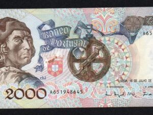 Portugal 2000 escudos 1992 Banknote