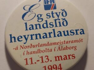 IFH 1994  - Iceland Vintage Pin