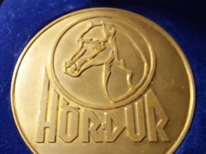 Vintage Hordur Medal - Iceland