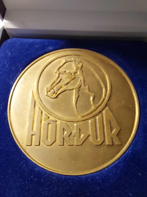 Vintage Hordur Medal - Iceland