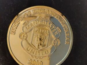 Manchester United 2008 Iceland Medal, Boxed