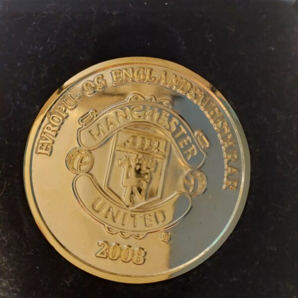 Manchester United 2008 Iceland Medal, Boxed