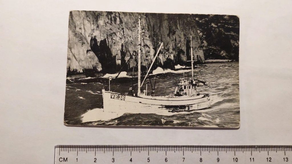 Iceland Vintage Ship Postcard - Card - Isleifur II VE 36