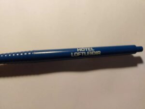 Hotel Loftleidir Vintage Iceland Pen