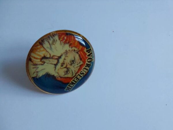 Icelandic Vintage Christmas Yule Lad Pin - Þvörusleikir