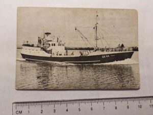 Iceland Vintage Ship Postcard - Card - Faxi GK 44
