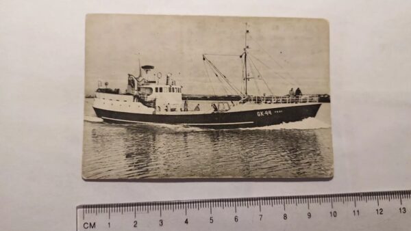 Iceland Vintage Ship Postcard - Card - Faxi GK 44