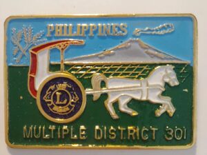 Philippines District 301 - Lions Club Pin
