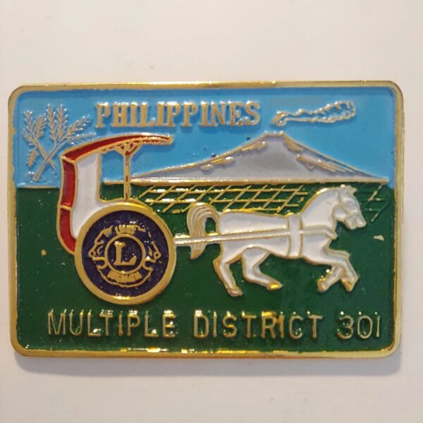 Philippines District 301 - Lions Club Pin
