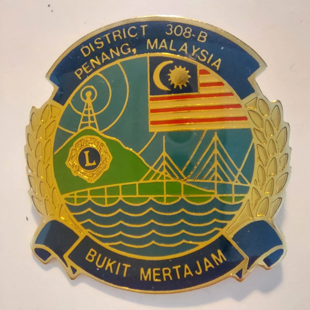 Malaysia - Penang - 308-B - Lions Club Pin