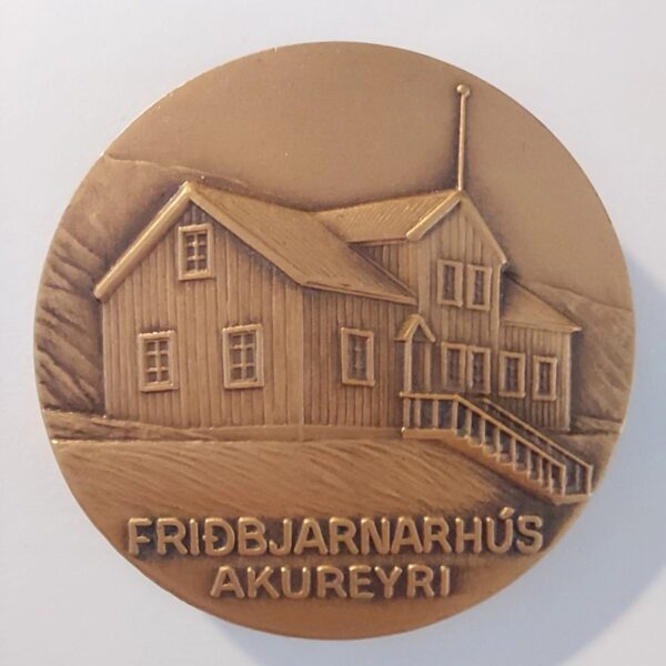 IOGT House 1884 - 1984 Iceland Akureyri Bronze Medal