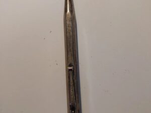 Vintage Yard O Led Sterling Silver Pencil With Icelandic Name Engraved