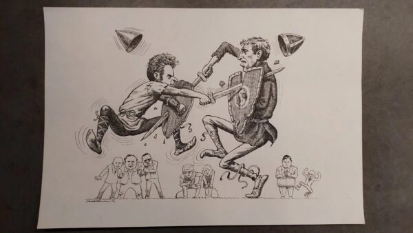 World chess championship 1972 - Bobby Fischer vs. Spassky large postcard Iceland