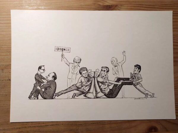 World chess championship 1972 - Bobby Fischer vs. Spassky large postcard Iceland