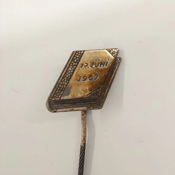 Vintage June 17th 1967 Pin Iceland