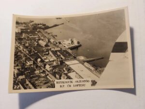 Iceland Vintage Photo Print - Reykjavik Oliustod  - 8x5cm - Westminster Tobacco