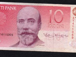 1992 Estonia 10 Krooni Banknote