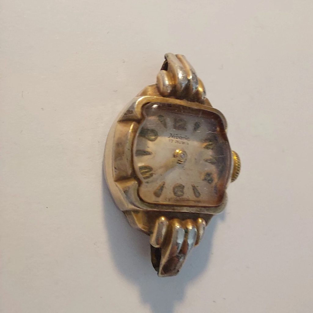 Vintage NIVADA 17 Rubis Gold Plated 20 Micron - Watch