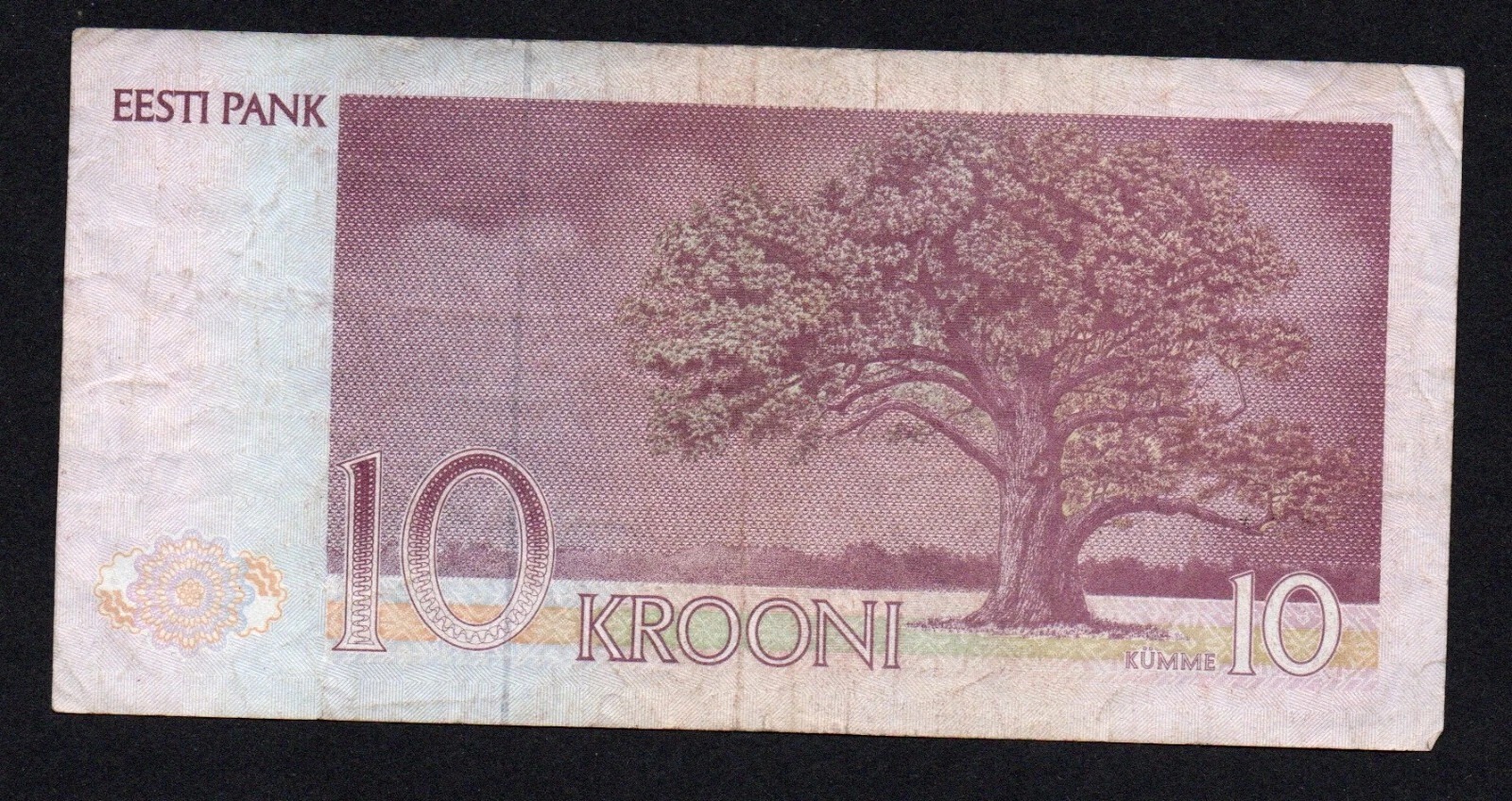 1992 Estonia 10 Krooni Banknote - Image 2