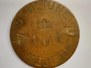 Skultuna Mejeri - Milk Trade - Around 1900 - Denmark Token