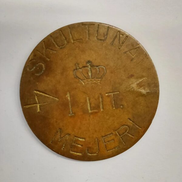 Skultuna Mejeri - Milk Trade - Around 1900 - Denmark Token