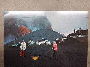 Iceland Heimaey Eruption 1973 Postcard