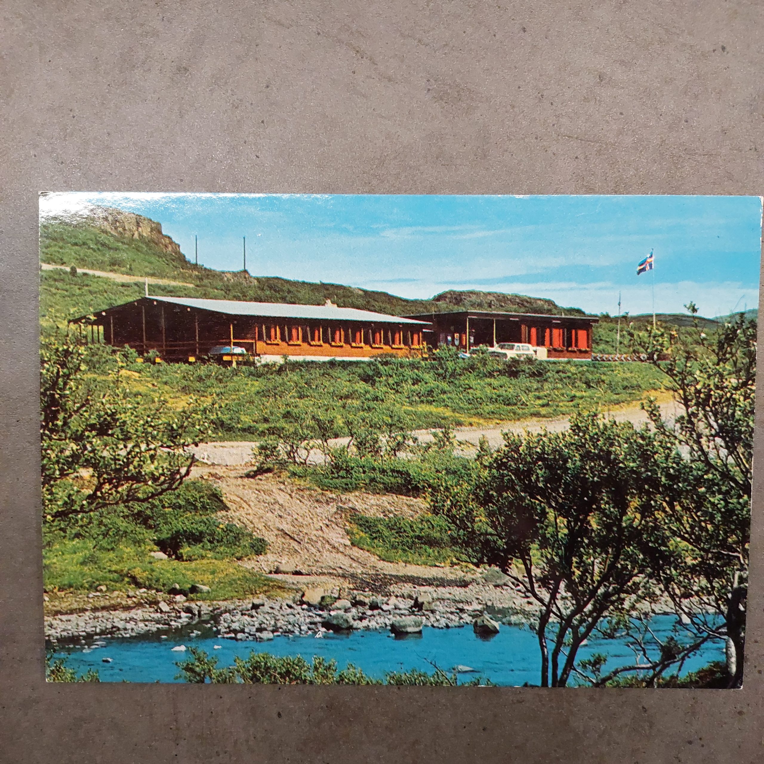 Hotel Flókalundur Vatnsfjörður Iceland postcard