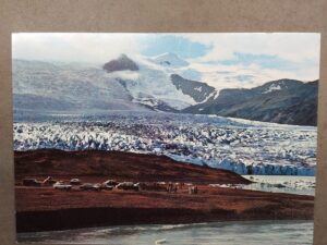 Öræfajökull Jökulsárlón postcard