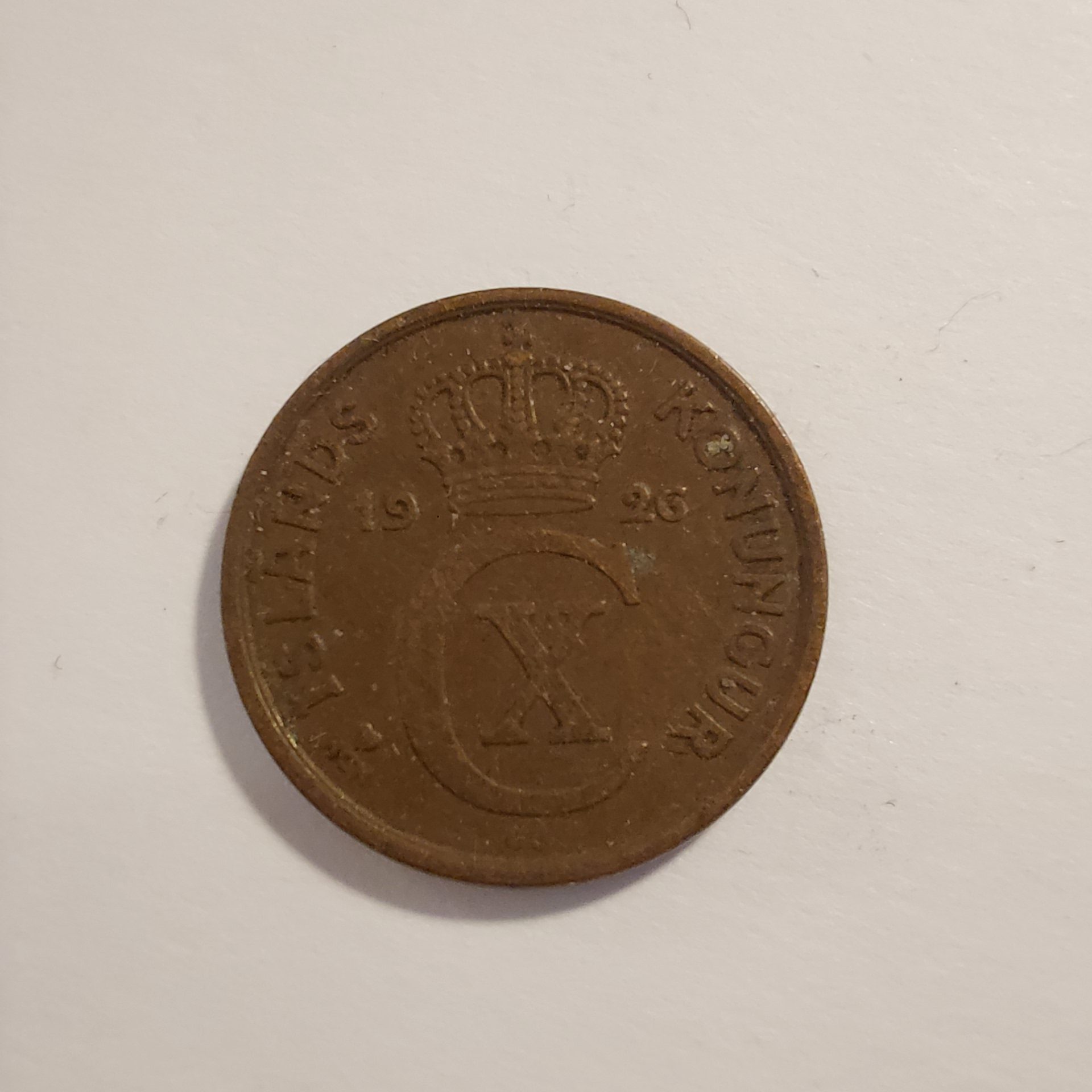 Iceland 2 aurar 1926 coin