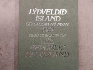 Iceland 1981 proof coin set
