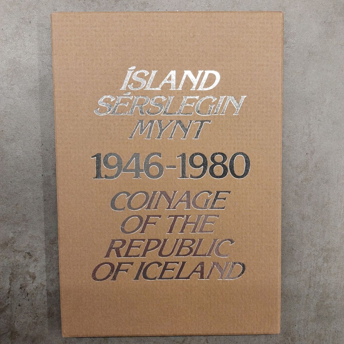 Iceland 1946-1980 proof coin set