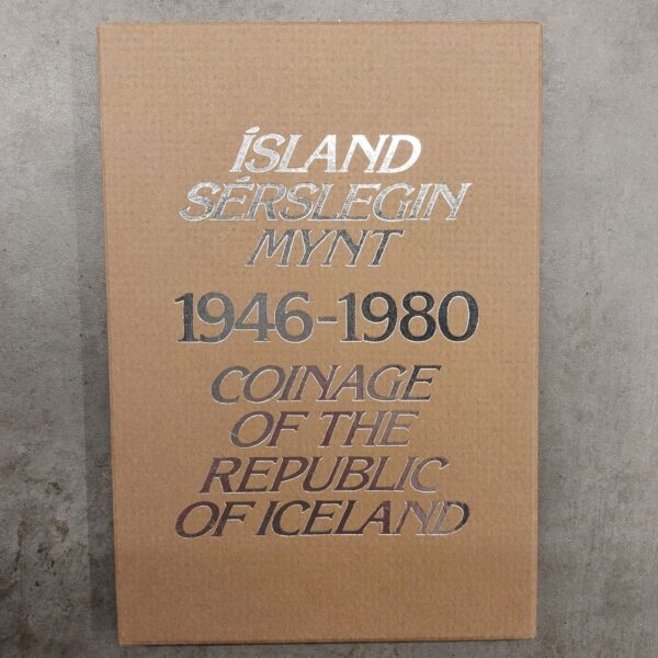 Iceland 1946-1980 proof coin set