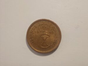 1942 1 Eyrir Iceland Coin
