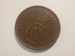 Iceland 5 aurar 1931 coin