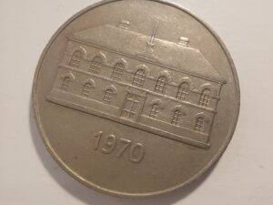 Iceland 50 krónur 1970 coin
