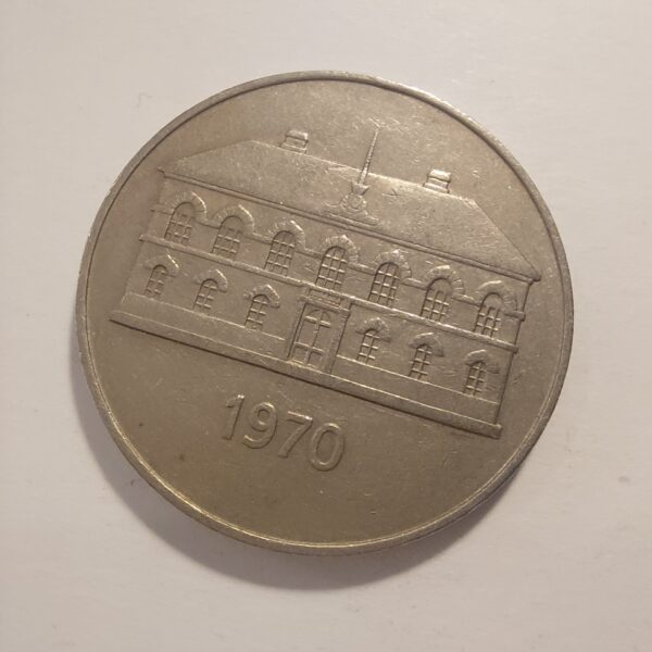 Iceland 50 krónur 1970 coin
