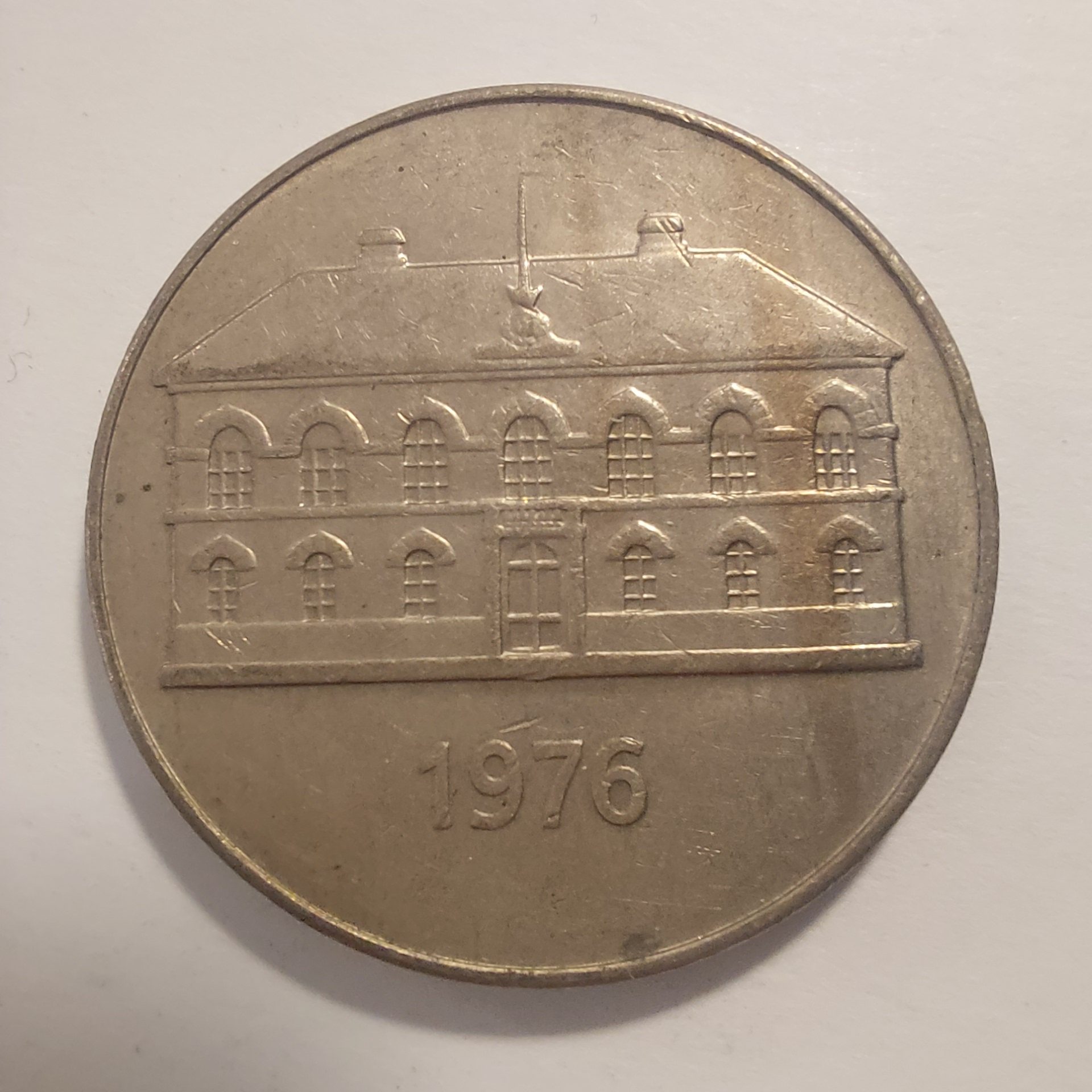 Iceland 50 krónur 1976 coin