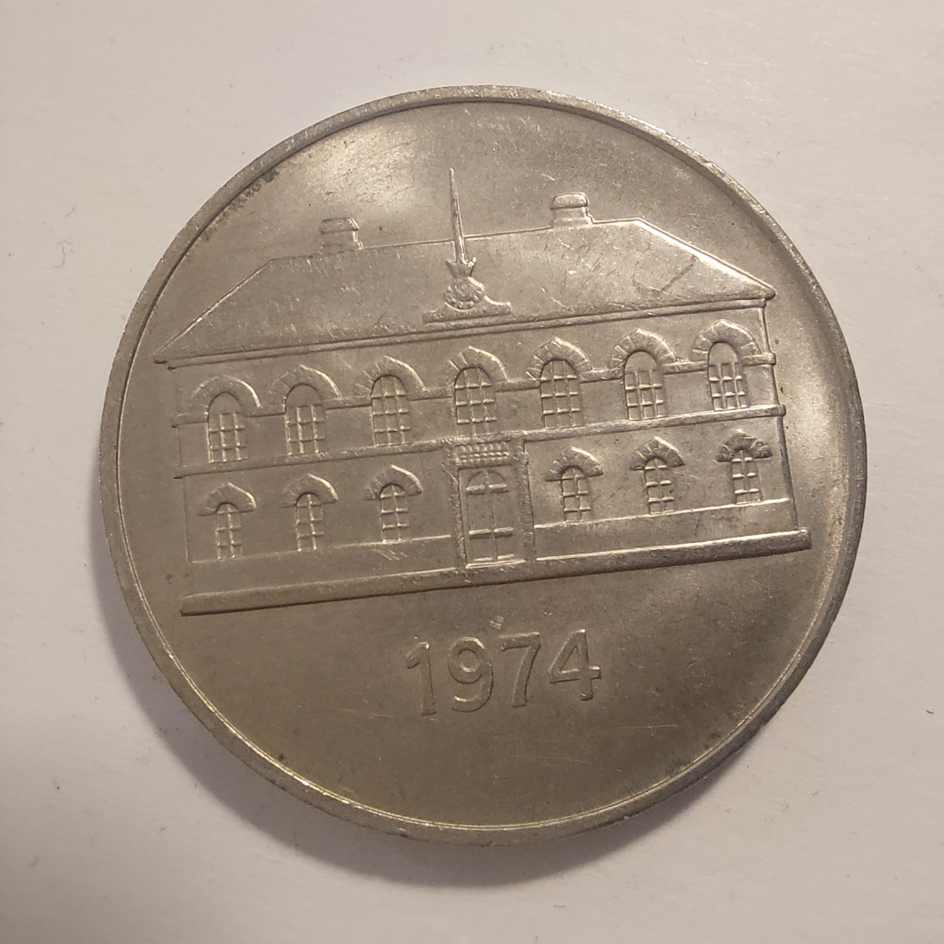 Iceland 50 krónur 1974 coin