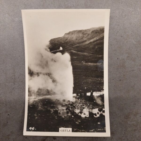 Gryla Iceland Geyser