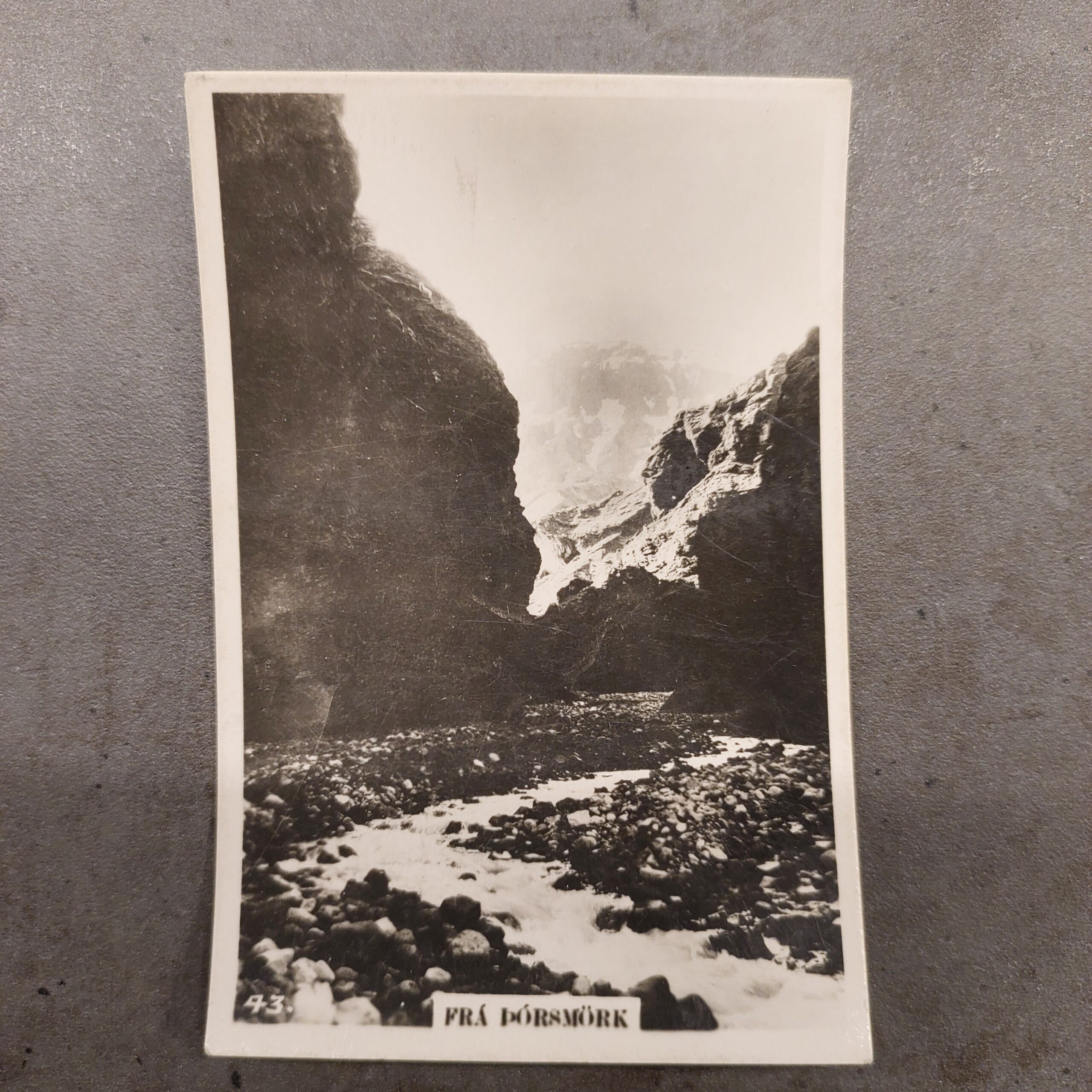 Fra Þórsmörk