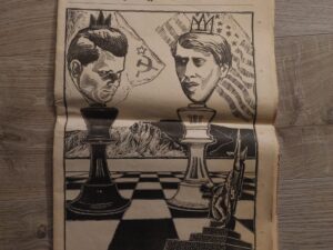 1972 Morgunblaðið Fischer Spassky