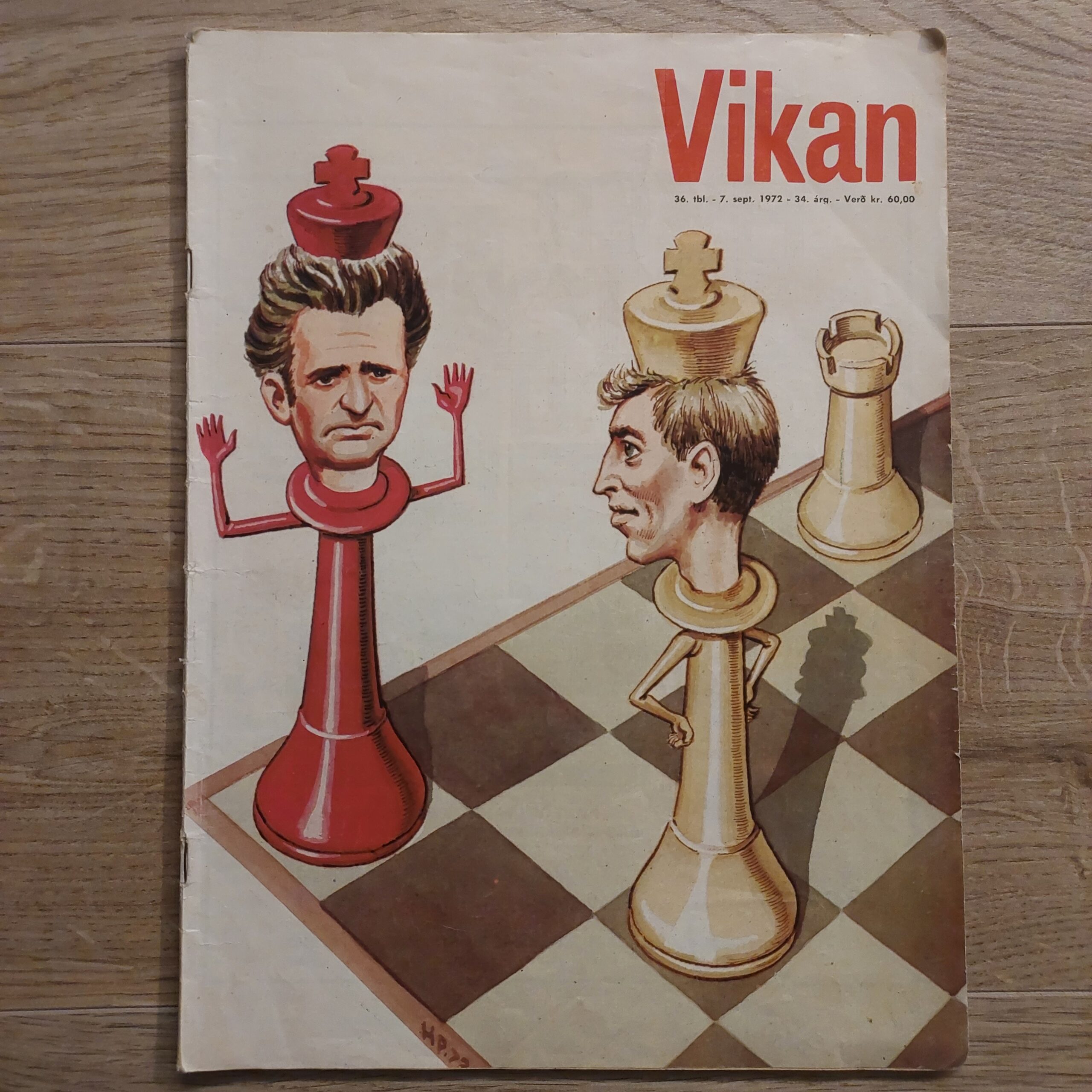 1972 Vikan Fischer Spassky