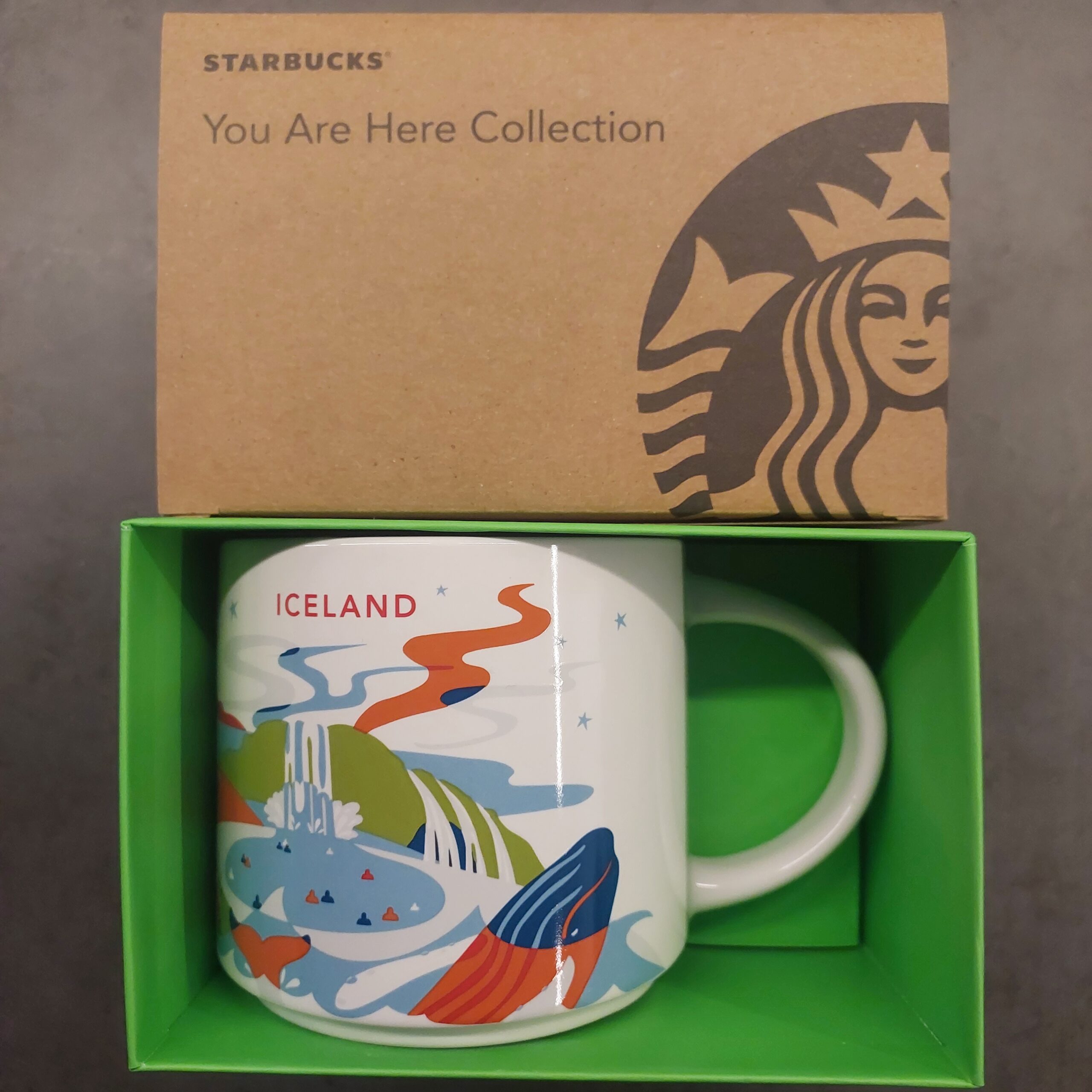 Starbucks Iceland You Are Here mug