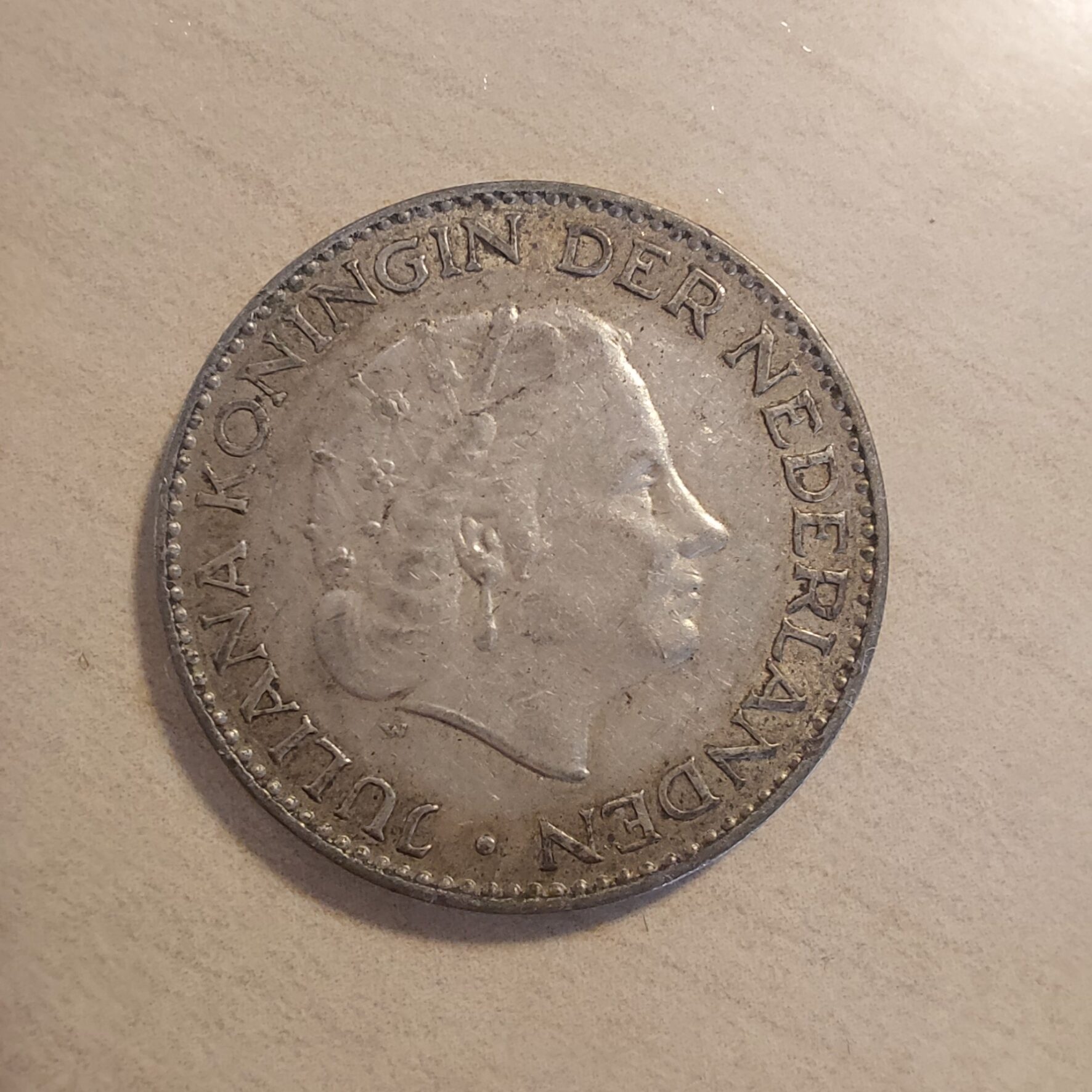 1957 Netherlands 1 gulden