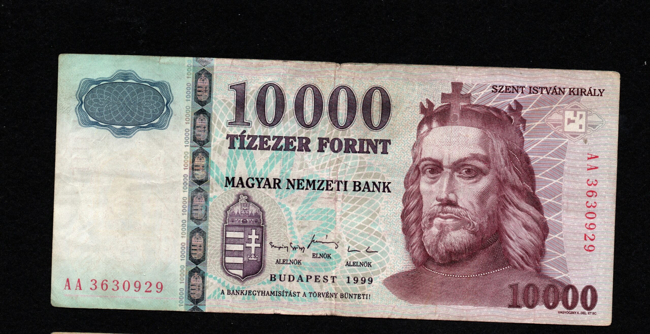 Hungary 10000 Forint 1999 Banknote