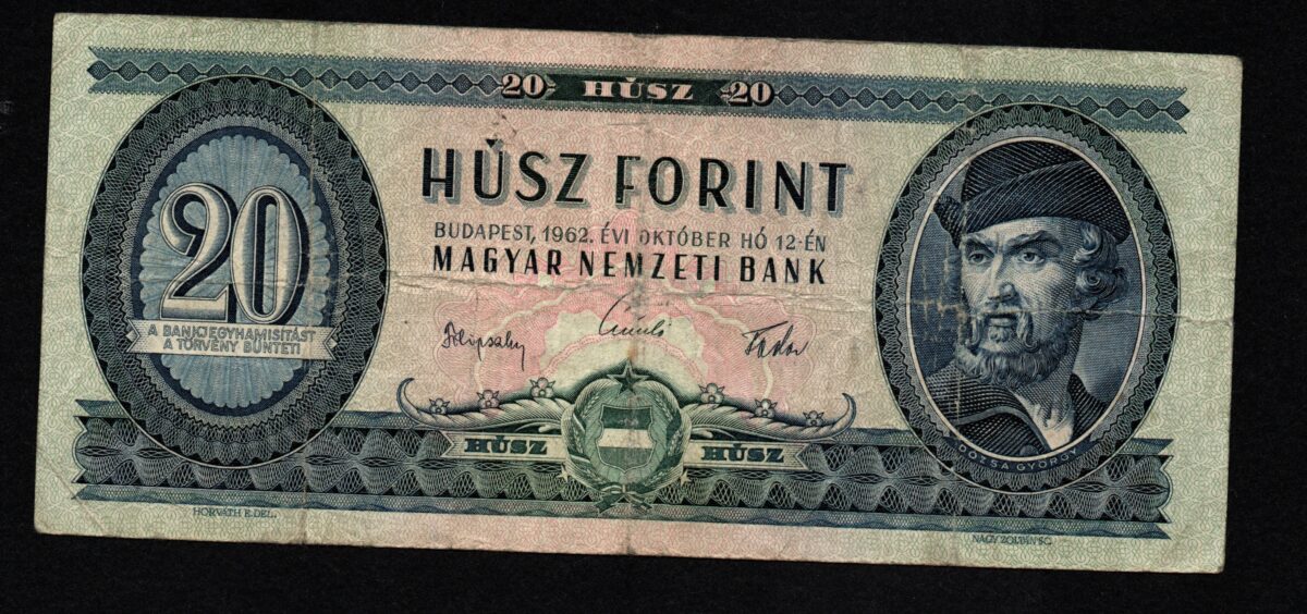 Hungary 20 Forint 1962 Banknote
