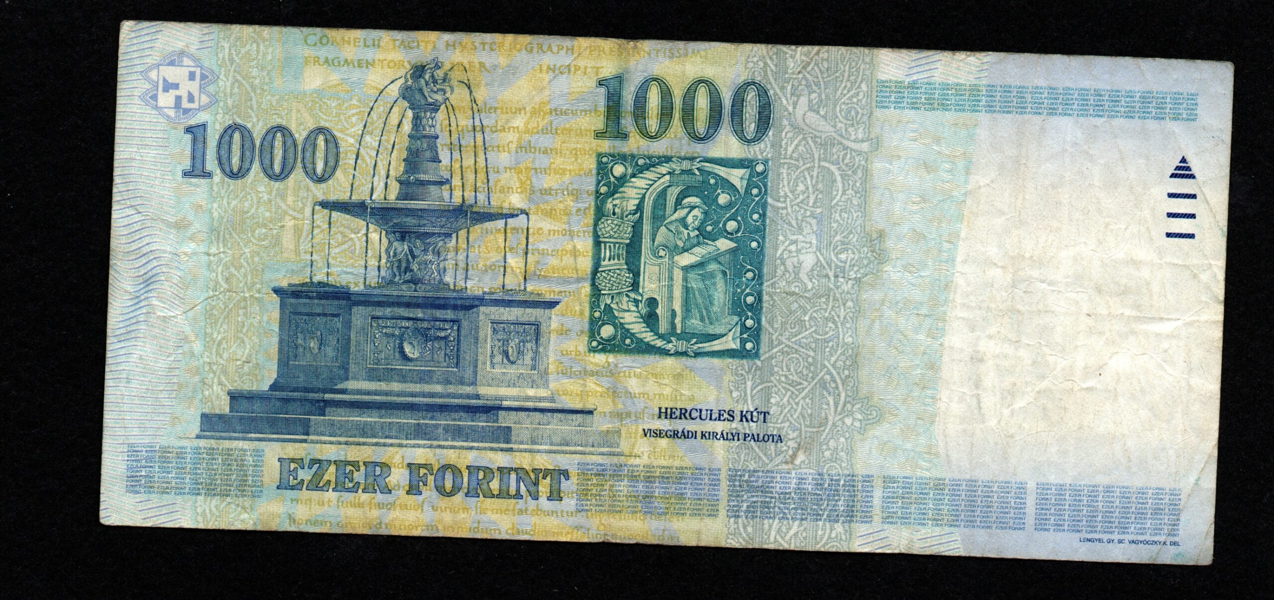 Hungary 1000 Forint 1998 Banknote - Image 2