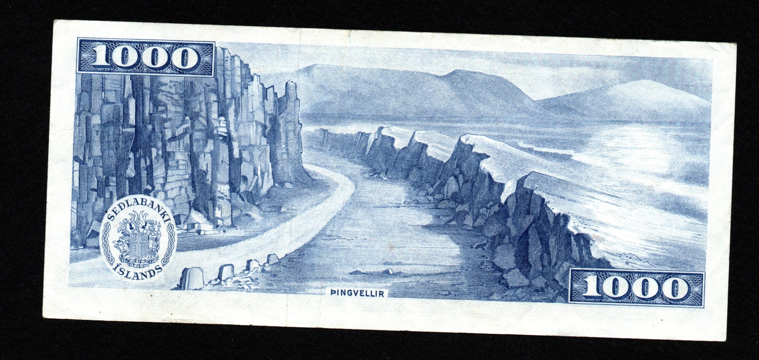 1000 Kronur 1963 – Iceland (Pick P-46) DO-JN - Image 2